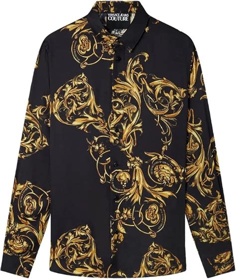 camicia barocco uomo versace|Camicie Uomo .